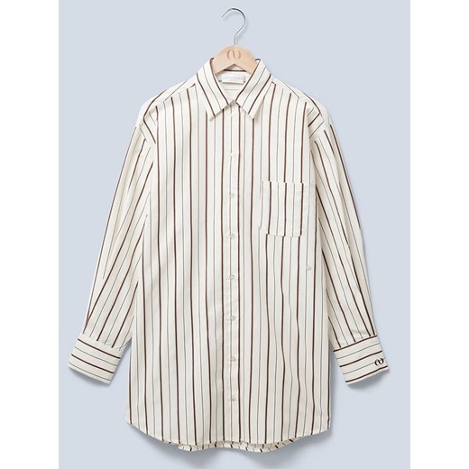 LeGer Sukienka koszulowa &quot;Ela&quot; w kolorze kremowo-brązowym ze sklepu Limango Polska w kategorii Sukienki - zdjęcie 187523649