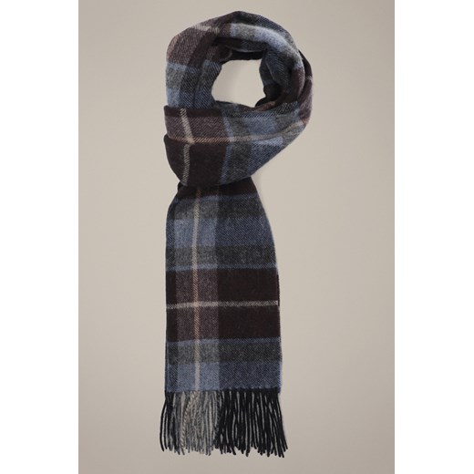 Szal Wełniany Mixkolor w Kratę ze sklepu Lancerto S.A. w kategorii Dodatki męskie - zdjęcie 187524068