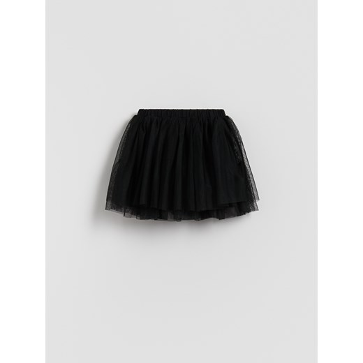Reserved - Tiulowa spódniczka - czarny Reserved 104 (3-4 lata) Reserved