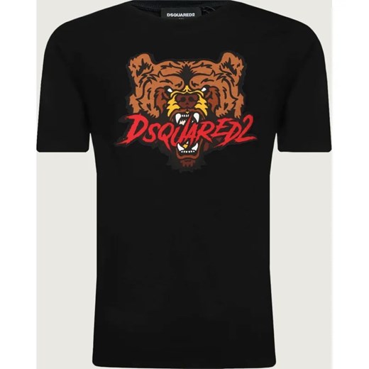 Dsquared2 T-shirt | Relaxed fit ze sklepu Gomez Fashion Store w kategorii Bluzki dziewczęce - zdjęcie 187524589