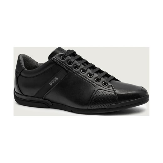 BOSS BLACK Skórzane sneakersy Saturn_Lowp_lux4 ze sklepu Gomez Fashion Store w kategorii Buty sportowe męskie - zdjęcie 187524596