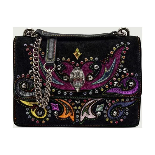 Kurt Geiger Torebka na ramię SHOREDITCH WESTERN | zamsz ze sklepu Gomez Fashion Store w kategorii Kopertówki - zdjęcie 187524597