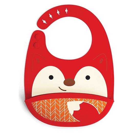 Skip Hop Śliniaczek &quot;Fold &amp; go: Fox&quot; w kolorze czerwonym ze sklepu Limango Polska w kategorii Zabawki - zdjęcie 187524968