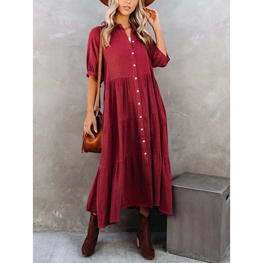 LA Angels Sukienka w kolorze czerwonym ze sklepu Limango Polska w kategorii Sukienki - zdjęcie 187525206