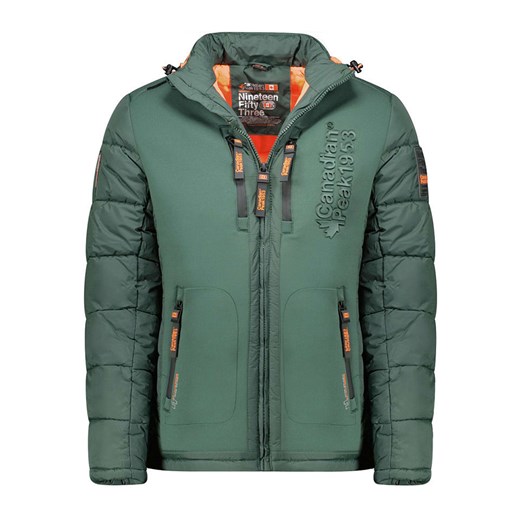 Canadian Peak Kurtka pikowana &quot;Beackweak&quot; w kolorze zielonym ze sklepu Limango Polska w kategorii Kurtki męskie - zdjęcie 187525277