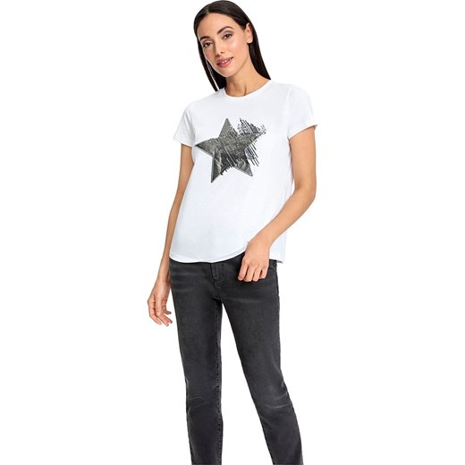 Heine Koszulka w kolorze białym ze sklepu Limango Polska w kategorii Bluzki damskie - zdjęcie 187525297