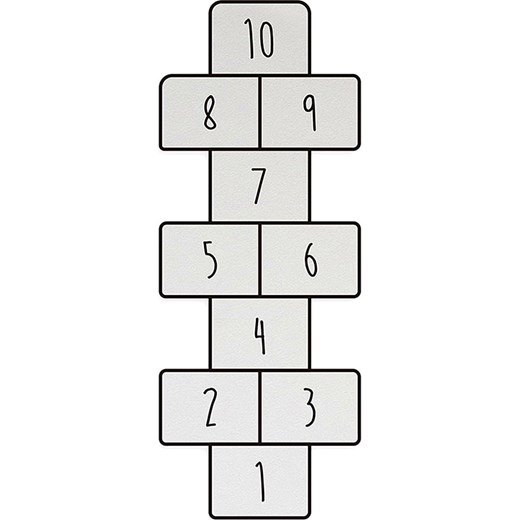little nice things Mata &quot;Sambori&quot; w kolorze biało-czarnym do zabawy - 80 x 50 cm ze sklepu Limango Polska w kategorii Zabawki - zdjęcie 187525396