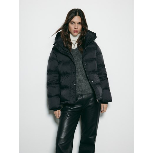 Reserved - Pikowana kurtka z puchem - czarny ze sklepu Reserved w kategorii Kurtki damskie - zdjęcie 187525997