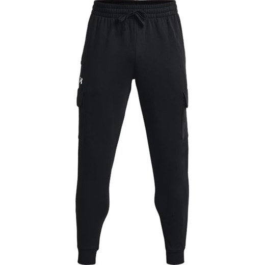 Spodnie dresowe męskie Rival Fleece Cargo Jogger Under Armour ze sklepu SPORT-SHOP.pl w kategorii Spodnie męskie - zdjęcie 187526146