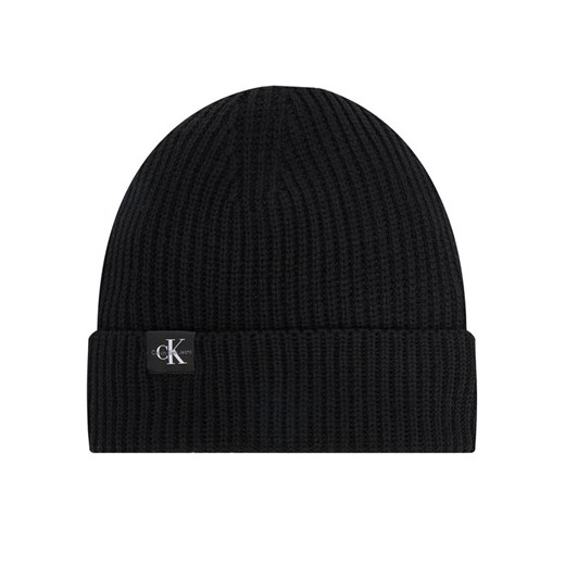 Czapka Calvin Klein Jeans Monogram IU0IU00440 Czarny ze sklepu eobuwie.pl w kategorii Czapki dziecięce - zdjęcie 187526178