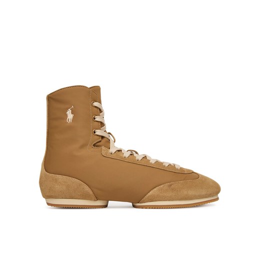 Sneakersy Polo Ralph Lauren 804959093005 Beżowy ze sklepu eobuwie.pl w kategorii Botki - zdjęcie 187526179