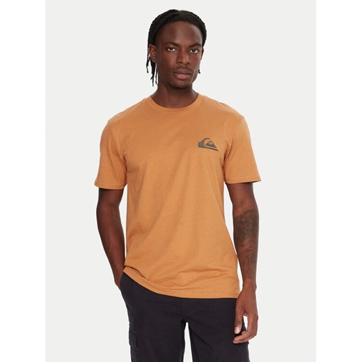 Quiksilver T-Shirt Ev Mini Logo Ss EQYZT08181 Pomarańczowy Regular Fit ze sklepu MODIVO w kategorii T-shirty męskie - zdjęcie 187526306