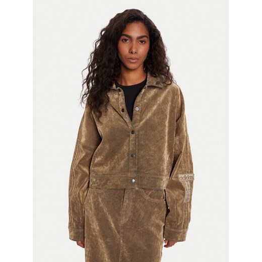 adidas Kurtka przejściowa Adibreak JY2393 Brązowy Regular Fit ze sklepu MODIVO w kategorii Kurtki damskie - zdjęcie 187526325