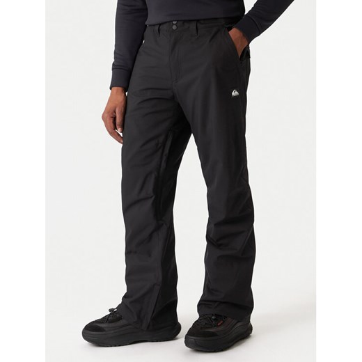 Quiksilver Spodnie snowboardowe Estate EQYTP03237 Czarny Slim Fit ze sklepu MODIVO w kategorii Spodnie męskie - zdjęcie 187526348