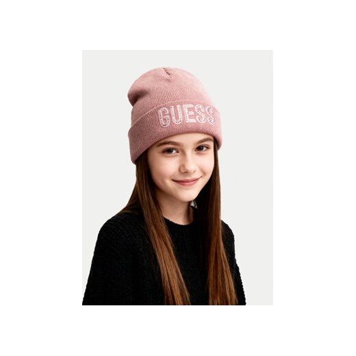 Guess Czapka J0BZ12 Z2Q00 Różowy Guess L MODIVO