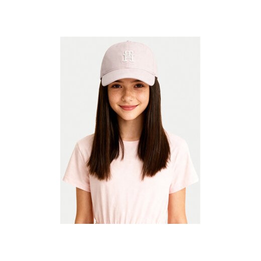 Tommy Hilfiger Czapka z daszkiem Summer Prep AU0AU01954 Różowy Tommy Hilfiger L_XL MODIVO