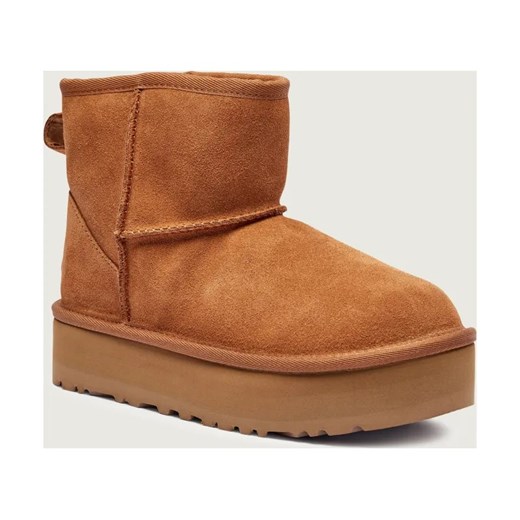 UGG Śniegowce CLASSIC MINI PLATFORM | skóra ze sklepu Gomez Fashion Store w kategorii Buty zimowe dziecięce - zdjęcie 187528846