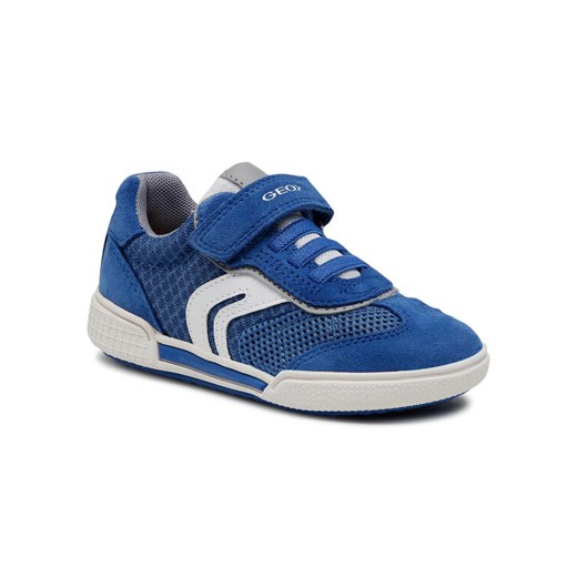 Sneakersy Geox J Poseido B. D J02BCD 01422 C0299 S Niebieski ze sklepu eobuwie.pl w kategorii Trampki dziecięce - zdjęcie 187529007