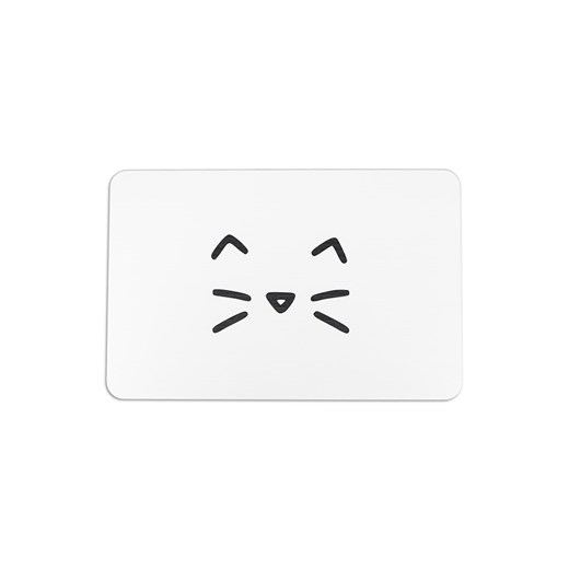 Artsy Dywanik łazienkowy &quot;Cat&quot; w kolorze białym - 60 x 39 cm ze sklepu Limango Polska w kategorii Akcesoria łazienkowe - zdjęcie 187530388