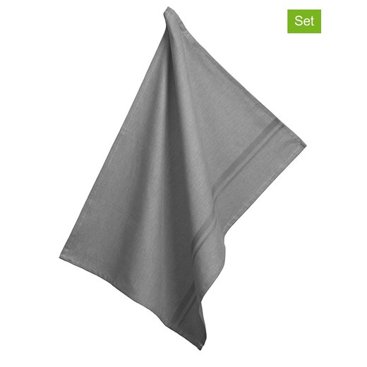 Kela Ścierka kuchenna (2 szt.) w kolorze szarym  - (D)70 x (S)50 cm ze sklepu Limango Polska w kategorii Ścierki kuchenne - zdjęcie 187530428