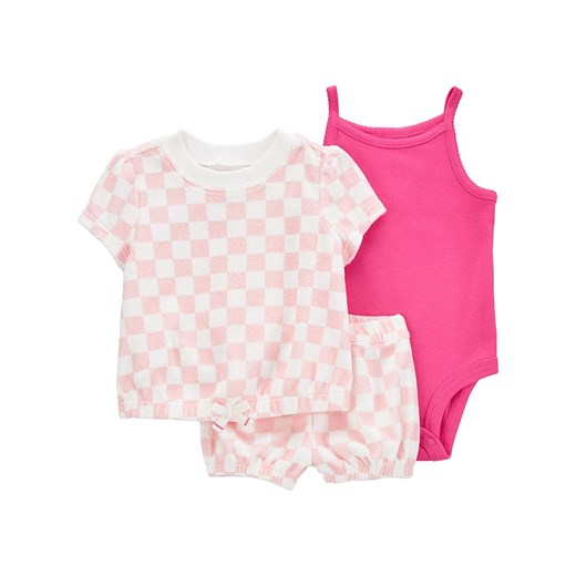 carter&apos;s 3-częściowy zestaw w kolorze różowym ze sklepu Limango Polska w kategorii Odzież dla niemowląt - zdjęcie 187530499