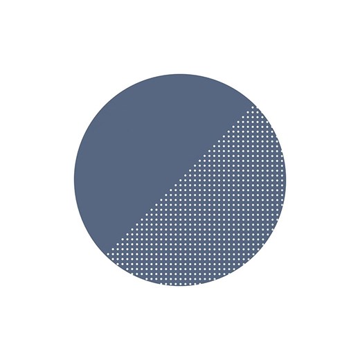 TODDLEKIND Mata &quot;Spotted Blue Pansay&quot; w kolorze niebieskim do zabawy - Ø 105 cm ze sklepu Limango Polska w kategorii Tekstylia dziecięce - zdjęcie 187530516