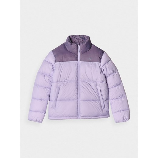 4F Kurtka pikowana w kolorze fioletowym ze sklepu Limango Polska w kategorii Kurtki damskie - zdjęcie 187531558