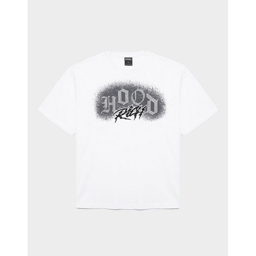 HOODRICH T-SHIRT IRON V2 TEE WHT/BLK ze sklepu JD Sports  w kategorii T-shirty męskie - zdjęcie 187532467
