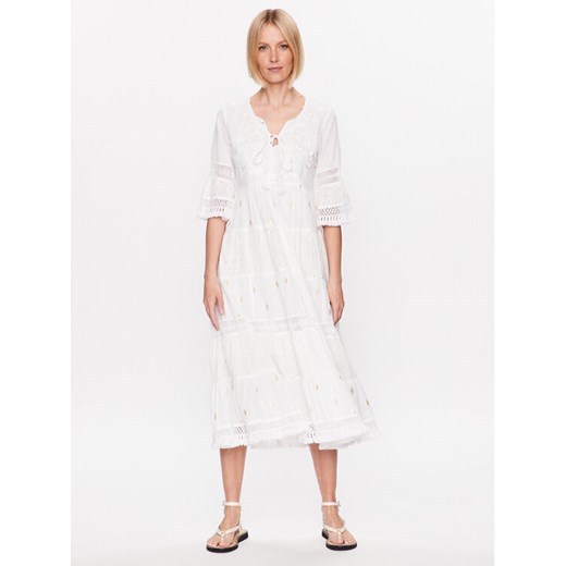 Iconique Sukienka plażowa IC23 026 Biały Regular Fit ze sklepu MODIVO w kategorii Sukienki - zdjęcie 187533365