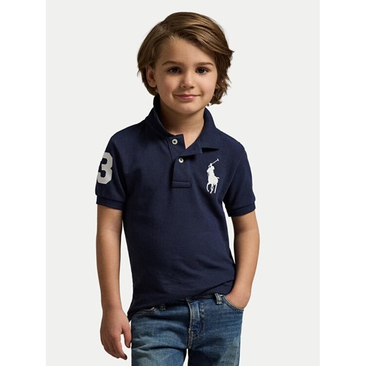 Polo Ralph Lauren Polo 322670257014 Granatowy Regular Fit ze sklepu MODIVO w kategorii T-shirty chłopięce - zdjęcie 187533366