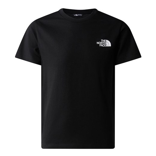 Koszulka dziecięca The North Face Simple Dome 0A87T4JK31 - czarna ze sklepu streetstyle24.pl w kategorii T-shirty chłopięce - zdjęcie 187533786