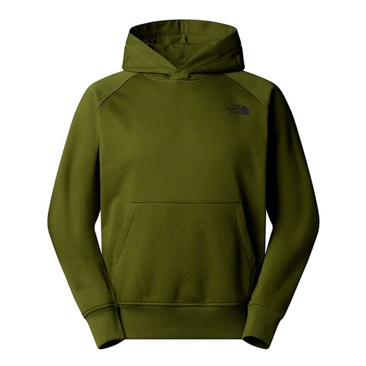 Bluza męska The North Face Raglan Box NSE 0A89F9DIW1 - zielona ze sklepu streetstyle24.pl w kategorii Bluzy męskie - zdjęcie 187533796