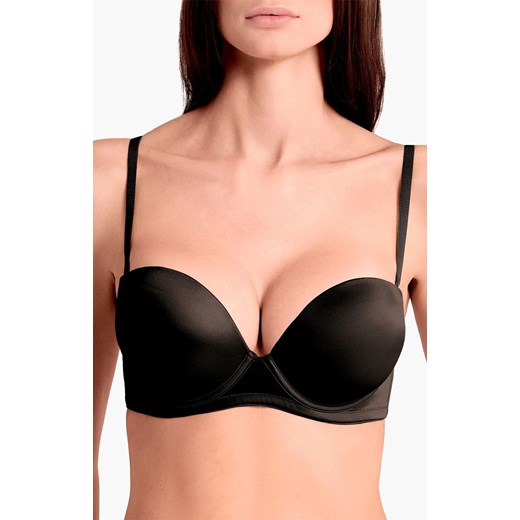 Biustonosz push-up z odpinanymi ramiączkami 027L Extra Duble, Kolor czarny, Rozmiar 65B, Lormar ze sklepu Intymna w kategorii Biustonosze - zdjęcie 187533965