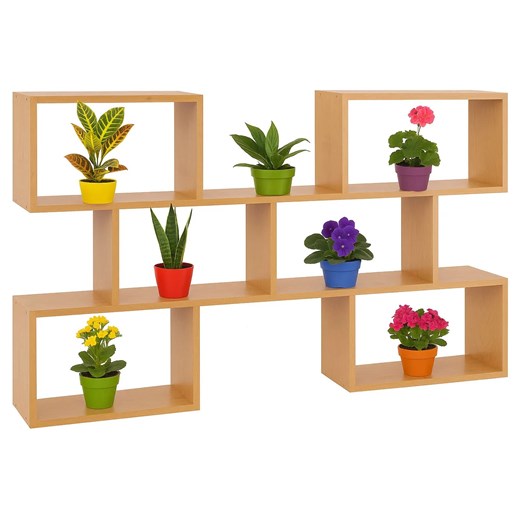 Wisząca półka na kwiaty olcha T7-P33 ze sklepu Edinos.pl w kategorii Półki - zdjęcie 187534067