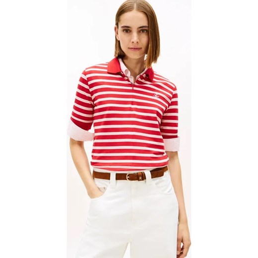 Tommy Hilfiger Polo | Regular Fit ze sklepu Gomez Fashion Store w kategorii Bluzki damskie - zdjęcie 187535069