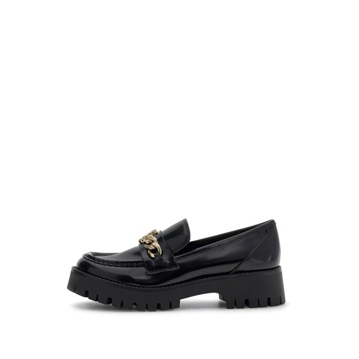 Guess Loafersy FLPALR ELE14 Czarny ze sklepu MODIVO w kategorii Lordsy damskie - zdjęcie 187535258