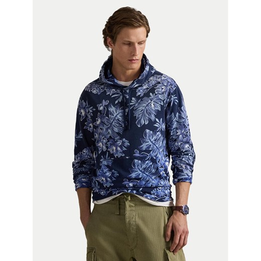 Polo Ralph Lauren Bluza 710P04765001 Niebieski Regular Fit ze sklepu MODIVO w kategorii Bluzy męskie - zdjęcie 187535267