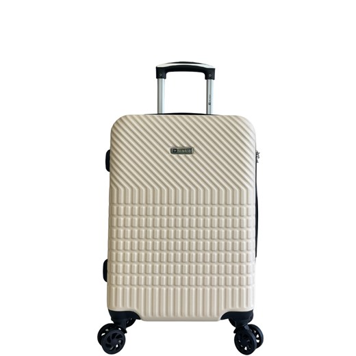 beżowa walizka kabinowa High Class Collection 56 cm ze sklepu Słoń Torbalski w kategorii Walizki - zdjęcie 187535349