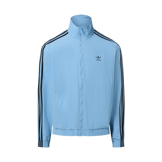 adidas Originals Bluza męska - Firebird Mężczyźni jasnoniebieski jednolity ze sklepu vangraaf w kategorii Bluzy męskie - zdjęcie 187535437
