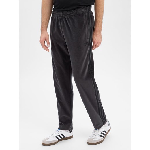 adidas Originals Męskie spodnie dresowe Mężczyźni Bawełna antracytowy jednolity ze sklepu vangraaf w kategorii Spodnie męskie - zdjęcie 187535467
