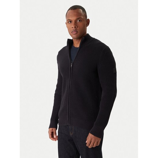 JOOP! Jeans Kardigan Hajoros 30047664 Czarny Modern Fit ze sklepu MODIVO w kategorii Swetry męskie - zdjęcie 187535976