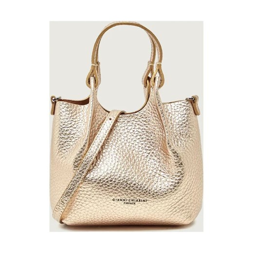 GIANNI CHIARINI Skórzana torebka na ramię DUA ze sklepu Gomez Fashion Store w kategorii Torby Shopper bag - zdjęcie 187536516