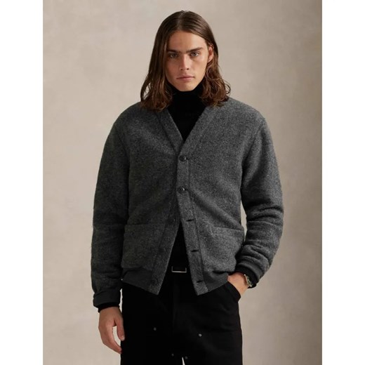 POLO RALPH LAUREN Wełniany kardigan | Relaxed fit ze sklepu Gomez Fashion Store w kategorii Swetry męskie - zdjęcie 187536566
