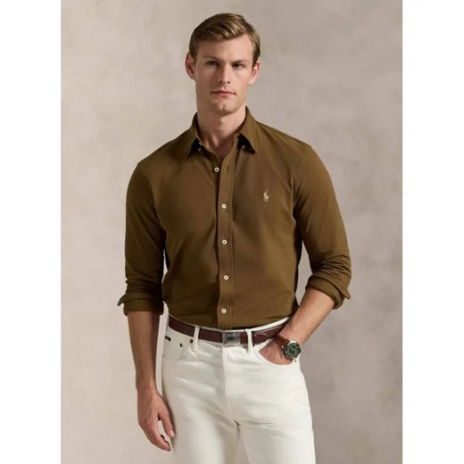 POLO RALPH LAUREN Koszula | Regular Fit | pique ze sklepu Gomez Fashion Store w kategorii Koszule męskie - zdjęcie 187536599