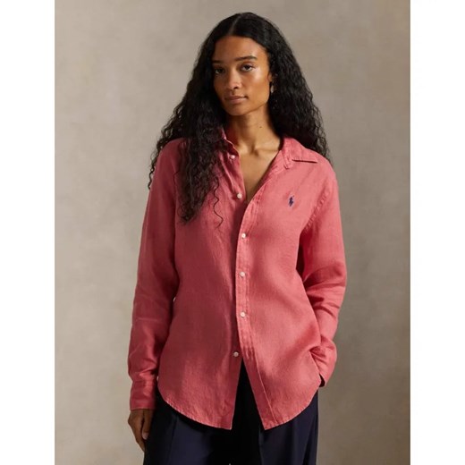 POLO RALPH LAUREN Lniana koszula | Classic fit ze sklepu Gomez Fashion Store w kategorii Koszule damskie - zdjęcie 187536619