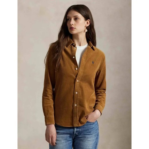 POLO RALPH LAUREN Sztruksowa koszula | Classic fit ze sklepu Gomez Fashion Store w kategorii Koszule damskie - zdjęcie 187536655