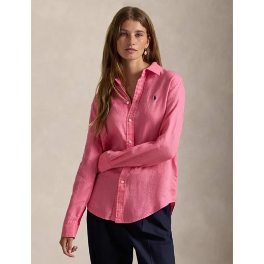 POLO RALPH LAUREN Lniana koszula | Classic fit ze sklepu Gomez Fashion Store w kategorii Koszule damskie - zdjęcie 187536659