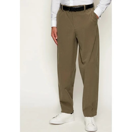 BOSS BLACK Spodnie P-Phil-RDS-WG-254F | Relaxed fit ze sklepu Gomez Fashion Store w kategorii Spodnie męskie - zdjęcie 187537468