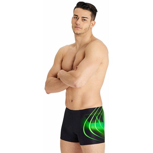 Arena Kąpielówki w kolorze czarno-zielonym ze sklepu Limango Polska w kategorii Kąpielówki - zdjęcie 187537549