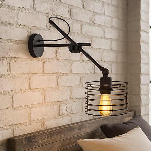 Kinkiet loft z regulowanym ramieniem ALTEA LOFT ze sklepu Lysne w kategorii Lampy ścienne - zdjęcie 187538206